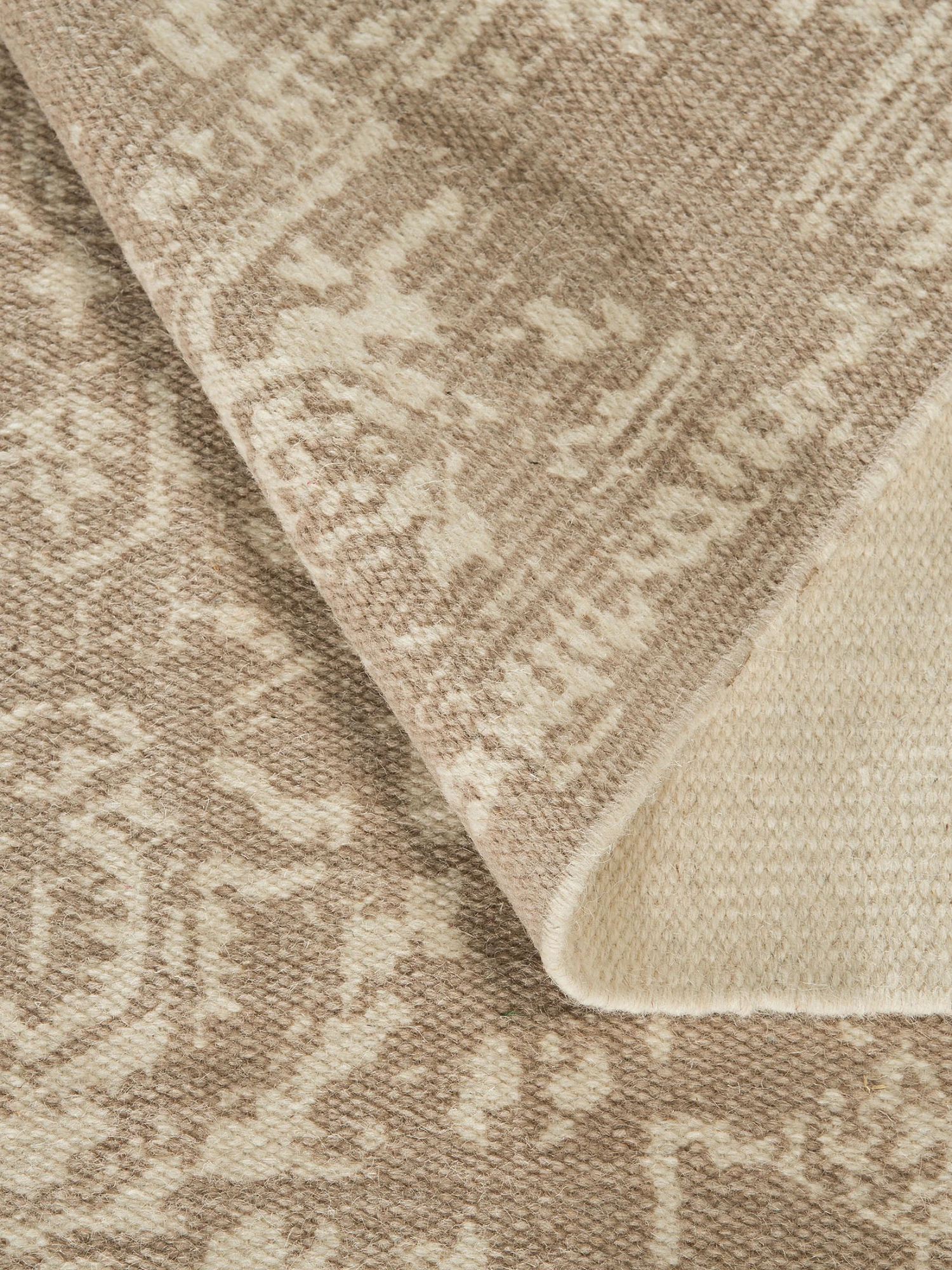 Baumwoll-Teppich, Vintage Beige Baumwoll-Teppich, Vintage Beige -Einrichtungsgegenstände Geschäft Henfield FlachgewebeTeppich Beige VintageBeige 170x240 wel