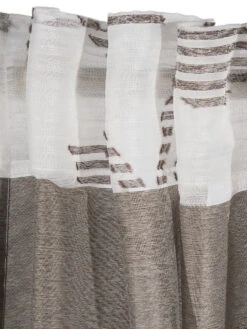 Vorhang Mit Gardinenband, Mokka -Einrichtungsgegenstände Geschäft Henriette VerdeckteSchlaufe Braun Mokka 140x245 lup1