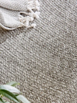 Einrichtungsgegenstände Geschäft -Einrichtungsgegenstände Geschäft Holmdrup FlachgewebeTeppich Grau GraniteGrey 200rund lup2