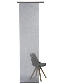 Flächenvorhang, Anthrazit -Einrichtungsgegenstände Geschäft Jella Flaechenvorhang Dunkelgrau Anthrazit 60x245 pla2