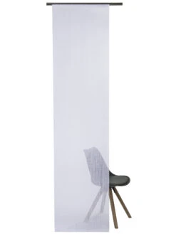 Flächenvorhang, Weiss -Einrichtungsgegenstände Geschäft Jella Flaechenvorhang Weiss 60x245 pla2