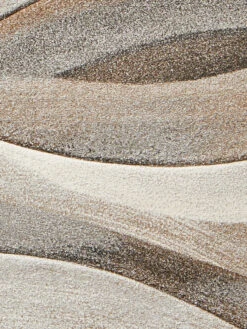 Moderner Teppich, Mandel 6 Moderner Teppich, Mandel -Einrichtungsgegenstände Geschäft Kaleidoskop ModernerTeppich Braun Mandel 160x230 lup