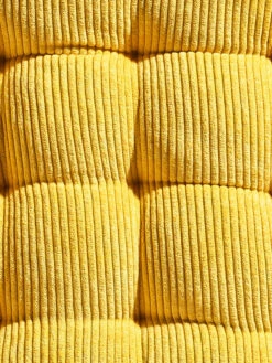 Stuhlkissen, Senf 4 Stuhlkissen, Senf -Einrichtungsgegenstände Geschäft Kalle Sitzkissen gelb Senf lup