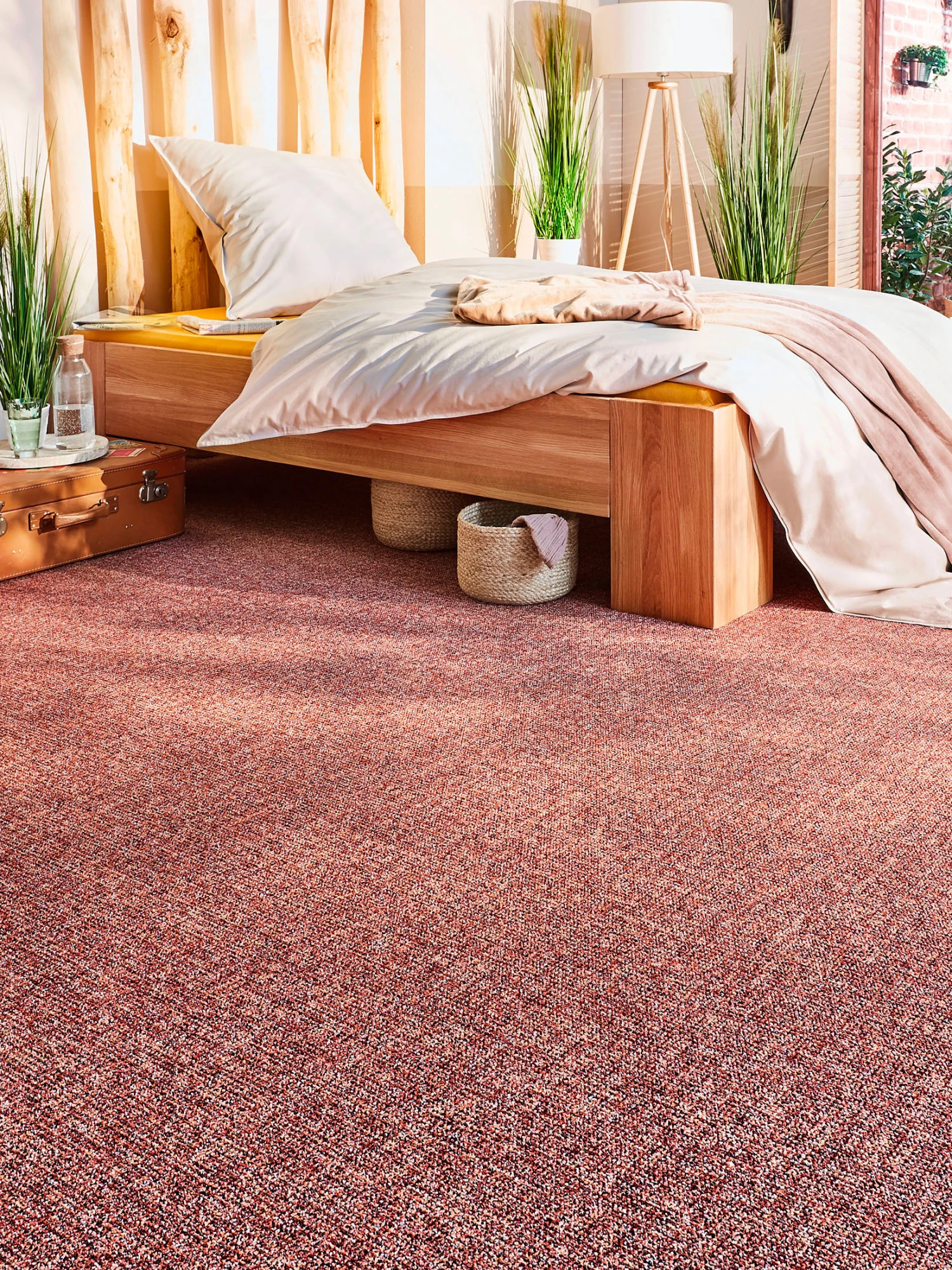 Schlingen-Teppichboden, Terra 53 Schlingen-Teppichboden, Terra 53 -Einrichtungsgegenstände Geschäft Keita Schlingenteppichboden orange terra53 mil