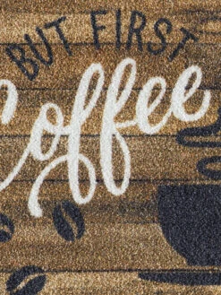 Fußmatte, Goodmorning Coffee -Einrichtungsgegenstände Geschäft KitchenPlus Fussmatte Braun GoodmorningCoffee 50x150 lup