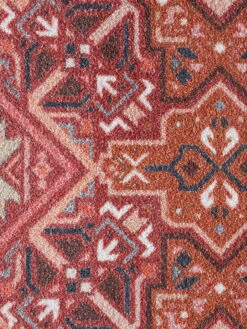 Fußmatte, Vintage Boho Kelim -Einrichtungsgegenstände Geschäft KitchenPlus Fussmatte Rot VintageBahoKelim 50x150 lup