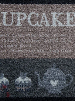 Fußmatte, Cupcake Pink -Einrichtungsgegenstände Geschäft Kitchenplus Fussmatte braun cupcake 50x150 lup