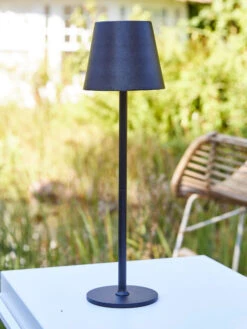 Tischleuchte, Schwarz