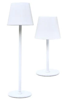 Tischleuchte, Weiss -Einrichtungsgegenstände Geschäft Kitsilano LEDTischleuchte Weiss per