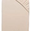 Spannbetttuch, Perlmutt -Einrichtungsgegenstände Geschäft LaPlaza Spannbetttuch Beige Perlmutt 100x200 pla