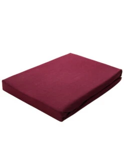 Spannbetttuch, Bordeaux 3 Spannbetttuch, Bordeaux -Einrichtungsgegenstände Geschäft LaPlaza Spannbetttuch dunkelrot Bordeaux per