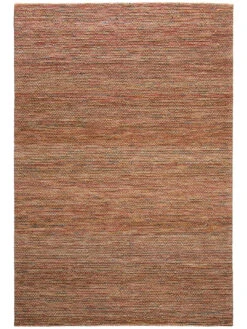 Hanf-Teppich, Multired -Einrichtungsgegenstände Geschäft Laelia FlachgewebeTeppich Terrcotta Multired 190x280 pla