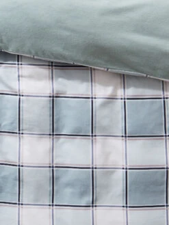 Flanell-Bettwäsche, Mint -Einrichtungsgegenstände Geschäft Laholm Bettwaesche Gruen Mint 135x200 lup