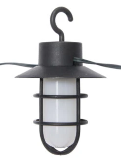 Lichterkette, Schwarz -Einrichtungsgegenstände Geschäft Laternenkette Lichterkette Schwarz 200 lup1