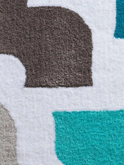 Badematte, Türkis -Einrichtungsgegenstände Geschäft Latigo Badteppich Mehrfarbig Tuerkis lup