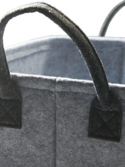 Korb, Grau -Einrichtungsgegenstände Geschäft LaundrySmile Korb Grau 30x40x50 lup2