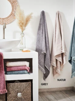 Duschtuch, Natur -Einrichtungsgegenstände Geschäft Lavita SaunaStrandtuch div mil