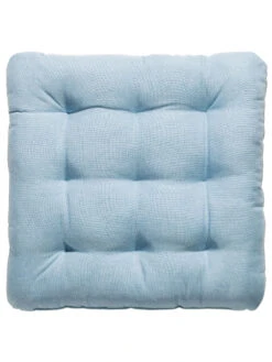 Stuhlkissen, Taubenblau