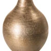 Deko-Vase, Champagner -Einrichtungsgegenstände Geschäft Leno DekoVase Hellbeige Champagner 27x27x36 pla