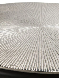 Tisch, Silber -Einrichtungsgegenstände Geschäft Lido Tisch Silber 35x35x41 lup