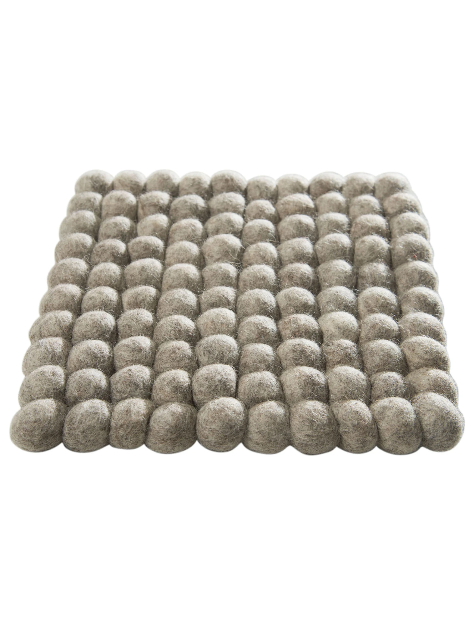 Topfuntersetzer, Stone Grey Topfuntersetzer, Stone Grey -Einrichtungsgegenstände Geschäft Liesta Filzkugel Untersetzer grau StoneGrey 20x20 fper