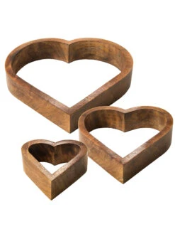 Objekt, Natur -Einrichtungsgegenstände Geschäft LightBurnHeart Objekt braun Natur Set per2