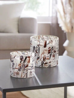 Windlicht, Multicolor -Einrichtungsgegenstände Geschäft Lindi Windlicht Mehrfarbig Multicolor mil