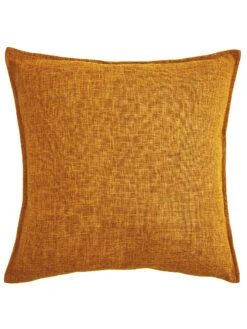 Kissen, Autumn Blaze -Einrichtungsgegenstände Geschäft LinnenStyle Kissen gelb AutumnBlaze 60x60 pla