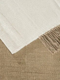 Flachgewebe-Teppich, Beige-Weiss 5 Flachgewebe-Teppich, Beige-Weiss -Einrichtungsgegenstände Geschäft Listrup FlachgewebeTeppich Braun BeigeWeiss 170x240 wel
