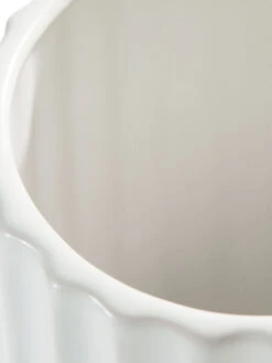 Deko-Vase, Weiss -Einrichtungsgegenstände Geschäft Lugu DekoVase Weiss lup1