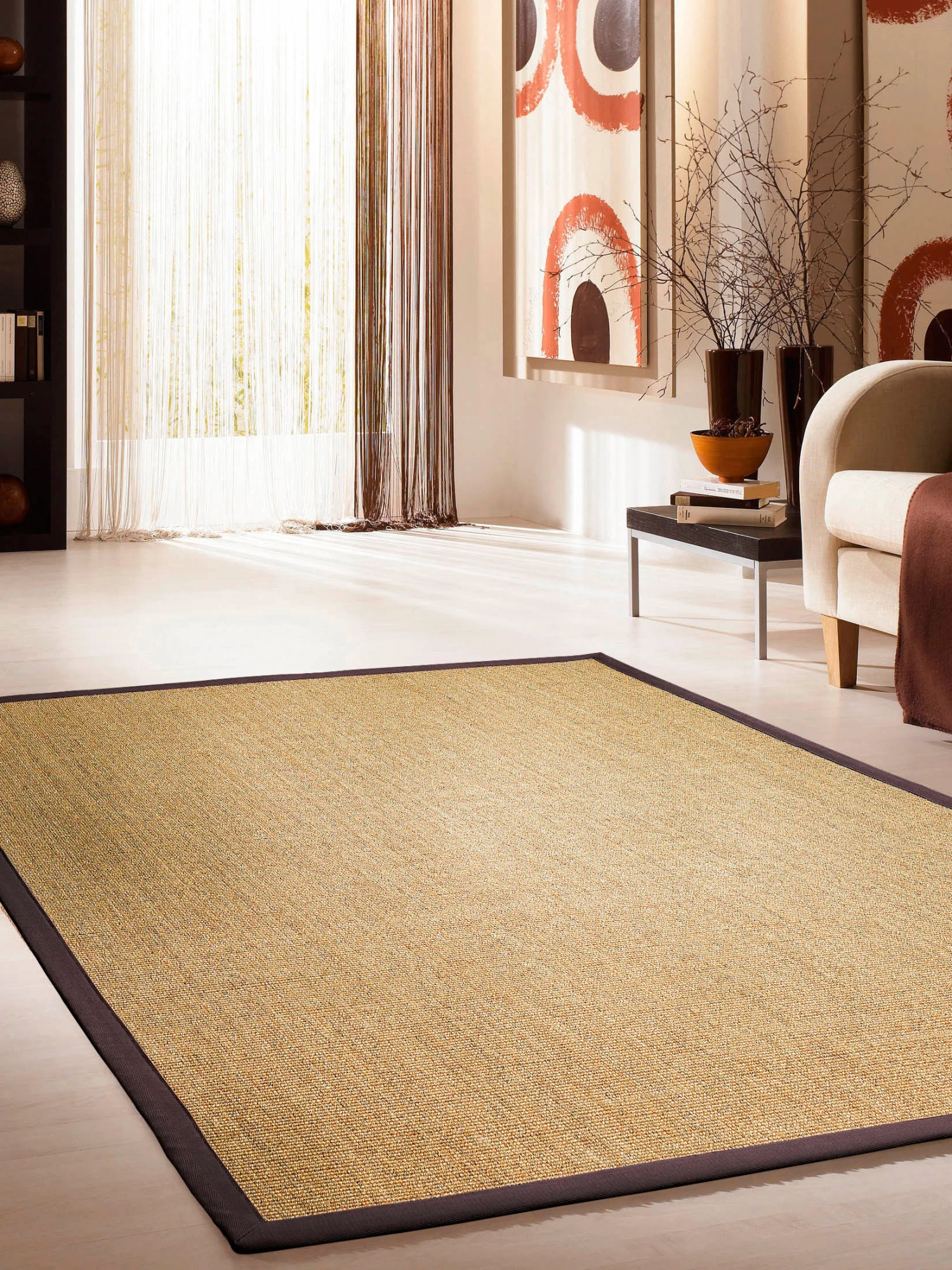 Sisal-Teppich, Schiefer Sisal-Teppich, Schiefer -Einrichtungsgegenstände Geschäft Maicao Sisalteppich grau schiefer mil