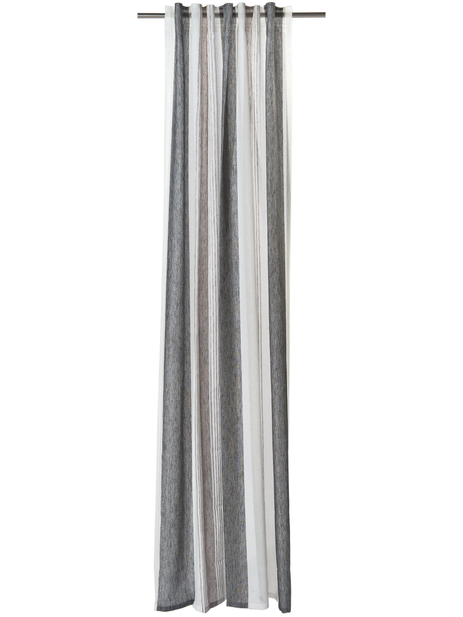 Vorhang mit Gardinenband, Anthrazit Vorhang Mit Gardinenband, Anthrazit -Einrichtungsgegenstände Geschäft Malena Gardine VerdeckteSchlaufe Grau Anthrazit 140x245 pla1