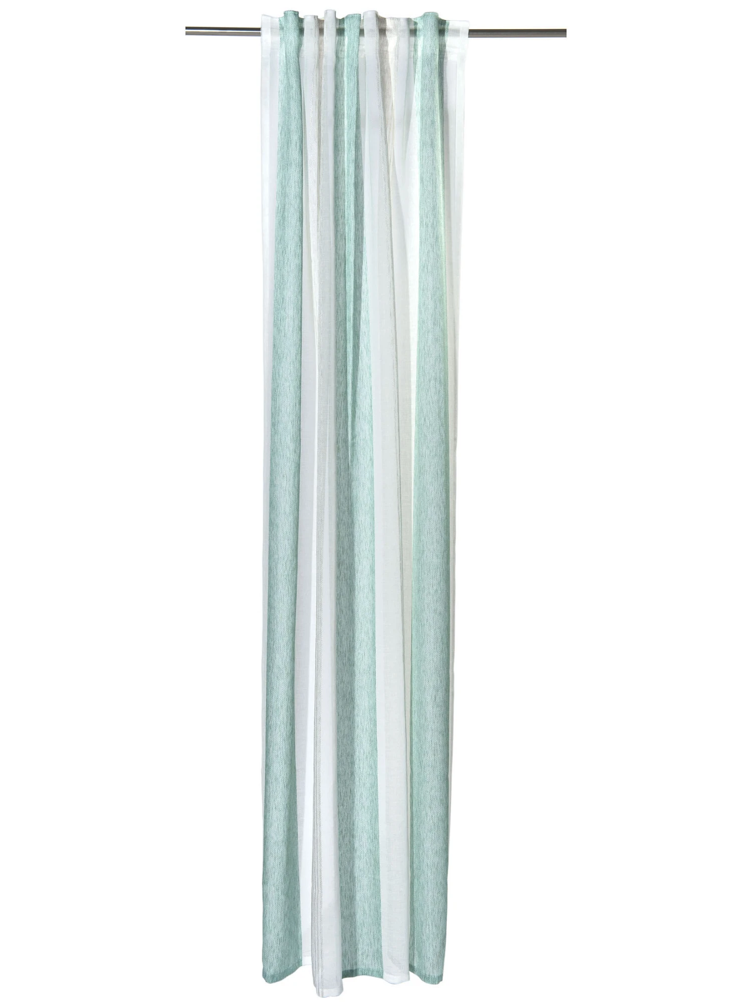 Vorhang mit Gardinenband, Altmint Vorhang Mit Gardinenband, Altmint -Einrichtungsgegenstände Geschäft Malena Gardine VerdeckteSchlaufe Gruen Altmint 140x245 pla1