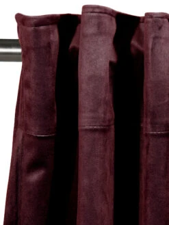 Vorhang Mit Gardinenband, Burgunder -Einrichtungsgegenstände Geschäft Marilana Gardine verdeckteSchlaufe Rot Burgunder 140x245 lup1