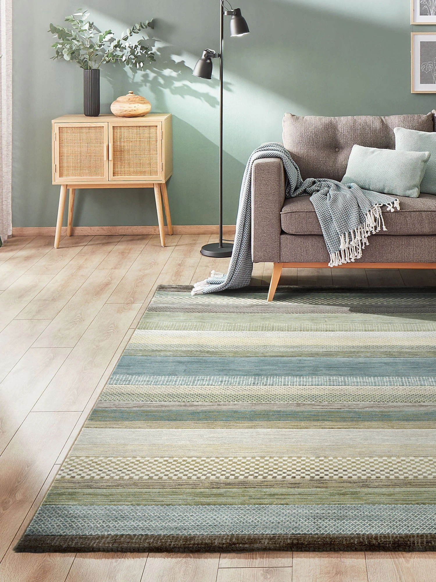 Moderner Teppich, Ocean Moderner Teppich, Ocean -Einrichtungsgegenstände Geschäft Maturin ModernerTeppich Blau Ocean 160x230 mil