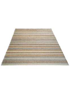 Baumwoll-Teppich, Sand Stripes 5 Baumwoll-Teppich, Sand Stripes -Einrichtungsgegenstände Geschäft Miana FlachgewebeTeppich Beige SandStripes 200x300 fper