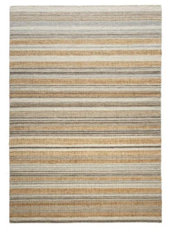 Baumwoll-Teppich, Sand Stripes 4 Baumwoll-Teppich, Sand Stripes -Einrichtungsgegenstände Geschäft Miana FlachgewebeTeppich Beige SandStripes 200x300 pla