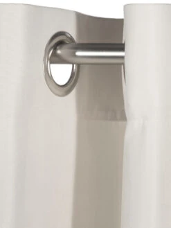 Ösenschal, Offwhite 5 Ösenschal, Offwhite -Einrichtungsgegenstände Geschäft Milla Gardine Oesenschal creme Offwhite 140x245 lup1