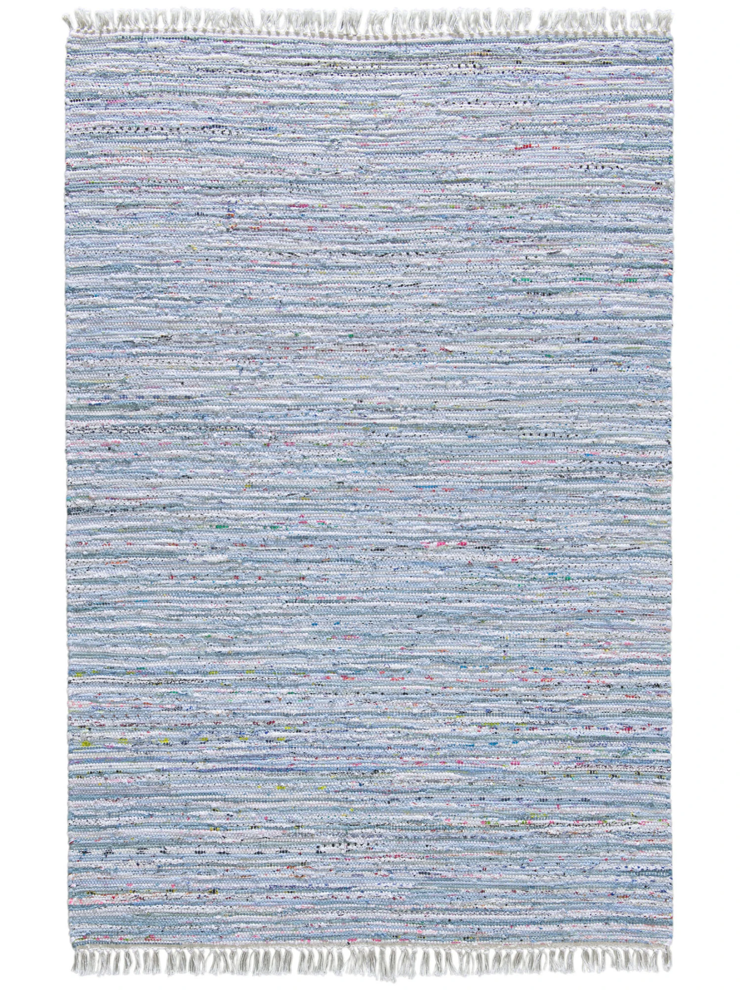 Fleckerl-Teppich, Blue Bay White Fleckerl-Teppich, Blue Bay White -Einrichtungsgegenstände Geschäft Moelndal FleckerlTeppich Hellblau BlueBayWhite 120x180 pla