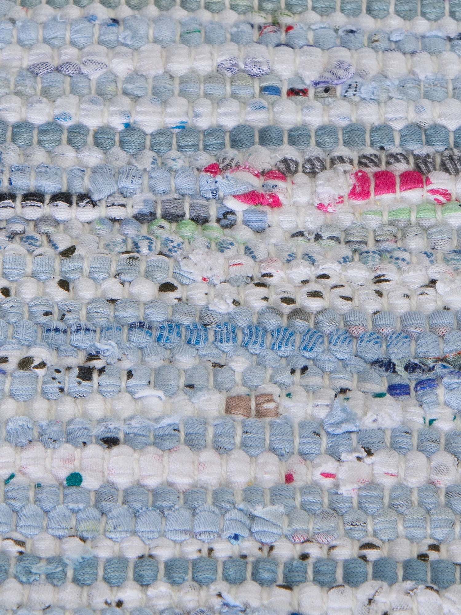 Fleckerl-Teppich, Blue Bay White Fleckerl-Teppich, Blue Bay White -Einrichtungsgegenstände Geschäft Moelndal FleckerlTeppich Hellblau BlueBayWhite lup