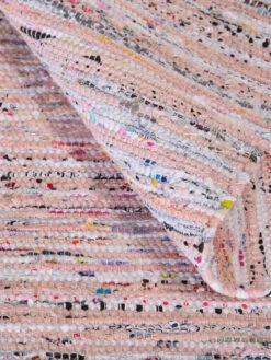 Fleckerl-Teppich, Rose -Einrichtungsgegenstände Geschäft Moelndal FleckerlTeppich Hellrot Rose wel