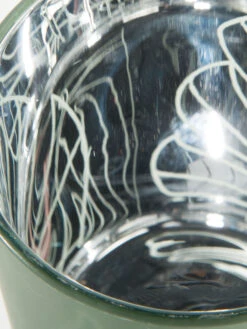 Teelichthalter, Hellblau/Silber -Einrichtungsgegenstände Geschäft MonsteraLicht Teelichthalter Mint HellblauSilber 10x10x122C5 lup1