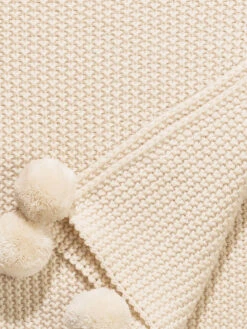 Decke, Offwhite -Einrichtungsgegenstände Geschäft Mysa Decke creme Offwhite 150x200 lup