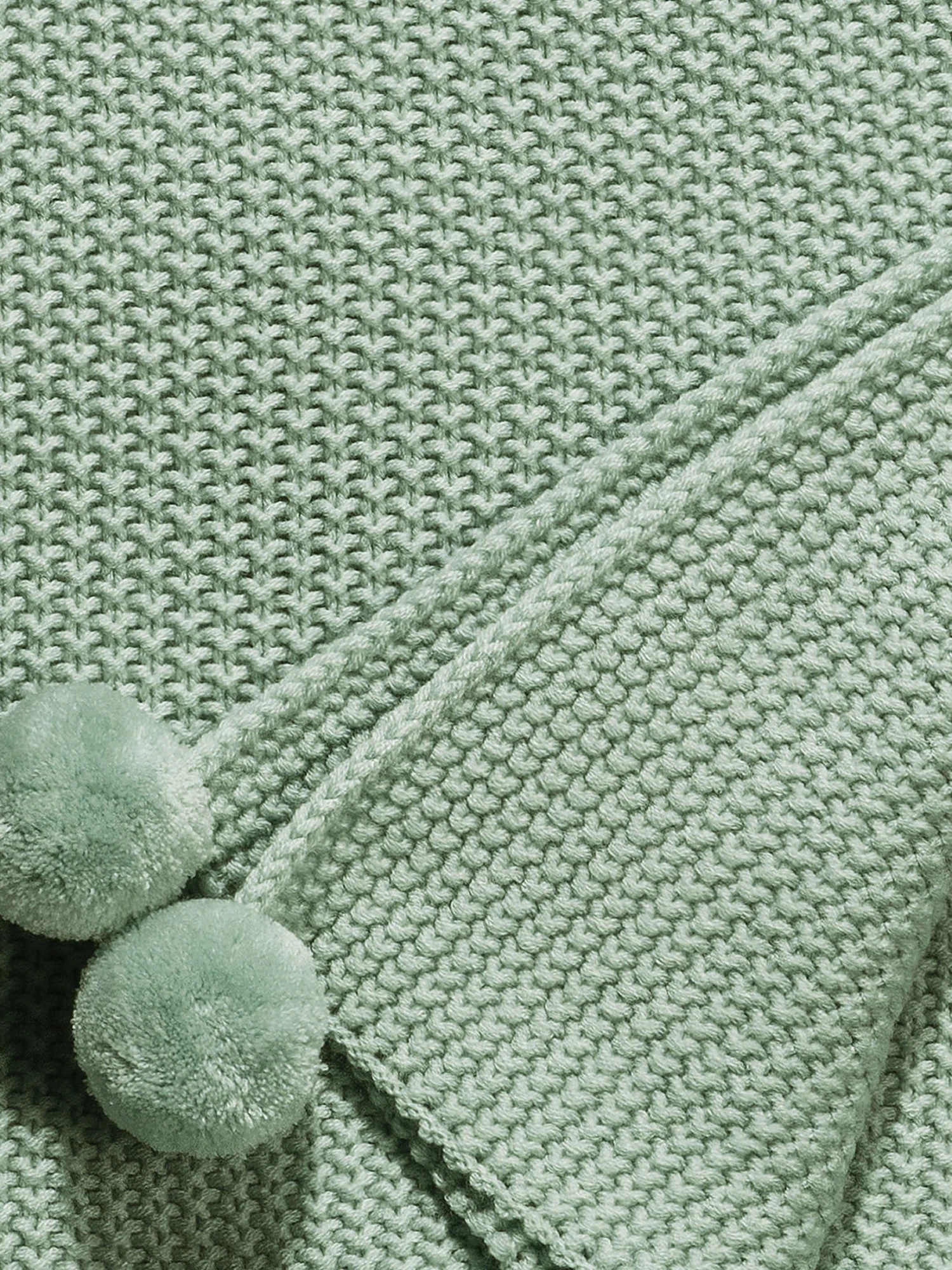 Decke, Altmint Decke, Altmint -Einrichtungsgegenstände Geschäft Mysa Decke gruen Altmint 150x200 lup2