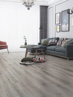 Klick-Laminat, Bright Grey Oak 62266