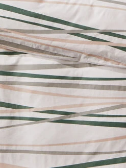 Renforcé-Bettwäsche, Weiss -Einrichtungsgegenstände Geschäft Nerada Bettwaesche Gruen Weiss 135x200 lup