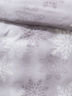 Flanell-Bettwäsche, Hellgrau -Einrichtungsgegenstände Geschäft Norby Bettwaesche Grau Hellgrau 135x200 lup