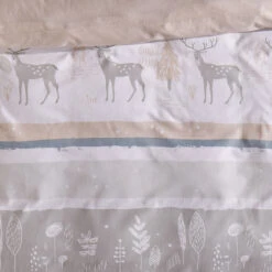 Bettwäsche, Beige -Einrichtungsgegenstände Geschäft Nuuk Bettwaesche Grau Beige 135x200 lup