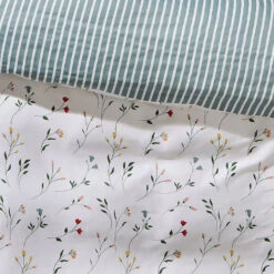 Satin-Bettwäsche, Grün -Einrichtungsgegenstände Geschäft Paluma Bettwaesche Gruen 135x200 lup