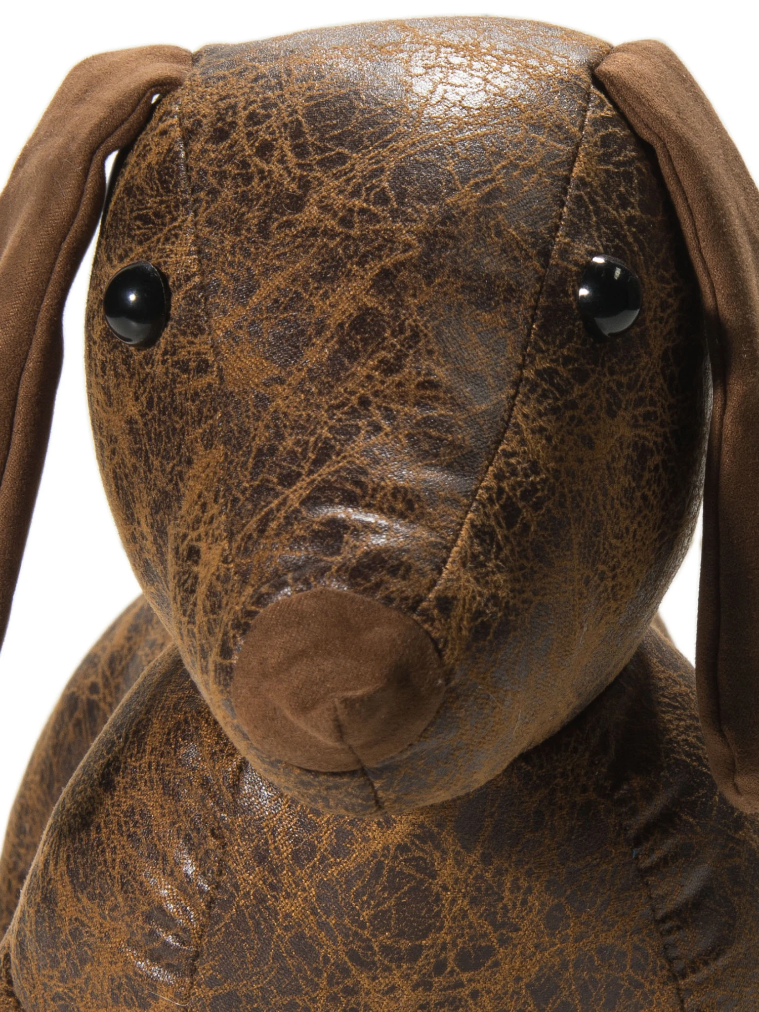 Figur, Braun Figur, Braun -Einrichtungsgegenstände Geschäft Puppy Tuerstopper Braun 15x35x22 lup